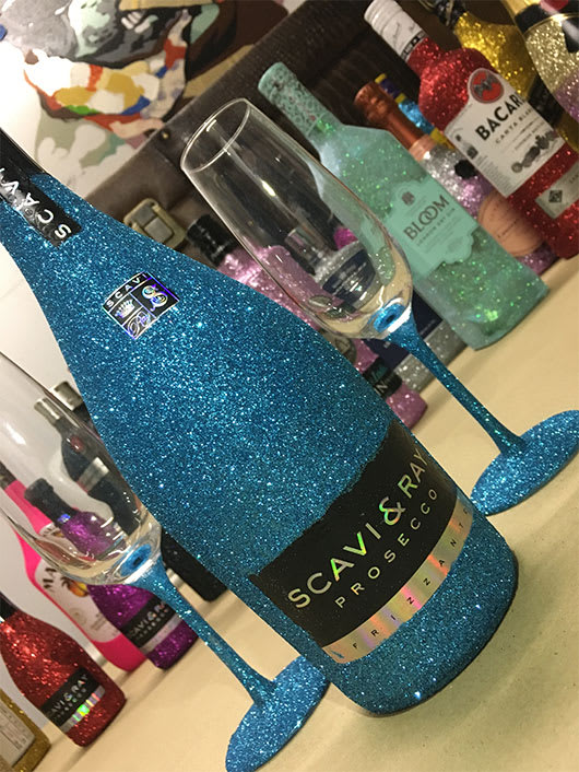 Bottely - Glitzerflaschen -