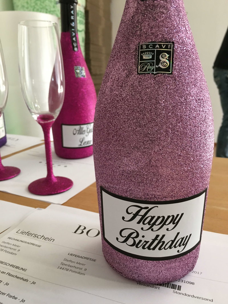 Bottely - Glitzerflaschen -