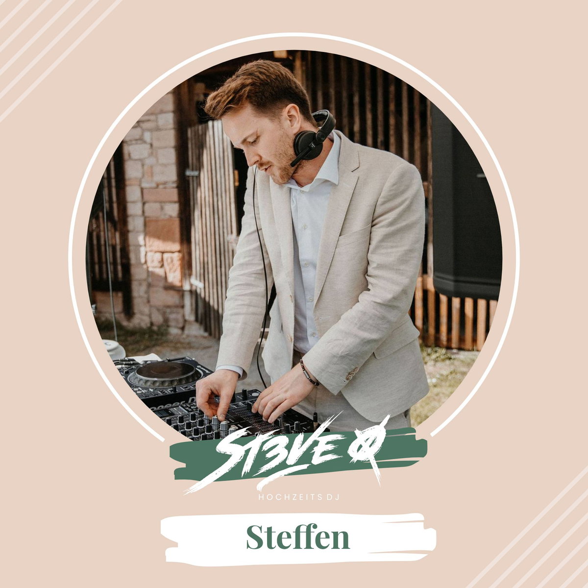 Hochzeitsdj ST3VE O