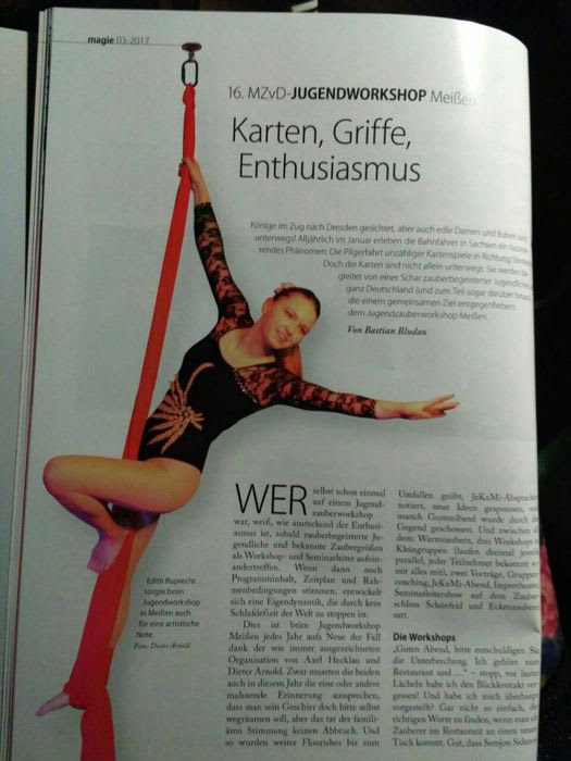Miss Edith - Riesenseifenblasen Zauberin & Artistin