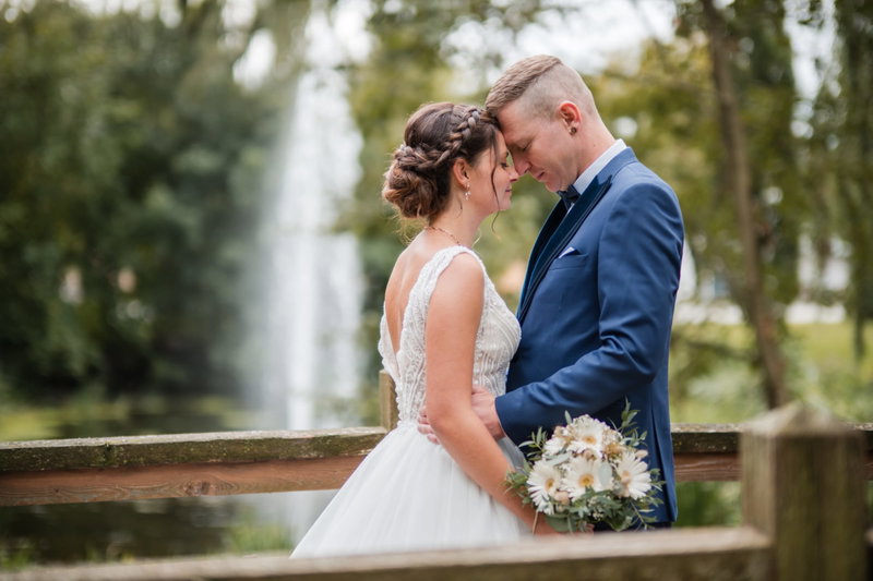 Hochzeitsfotografie Bauch