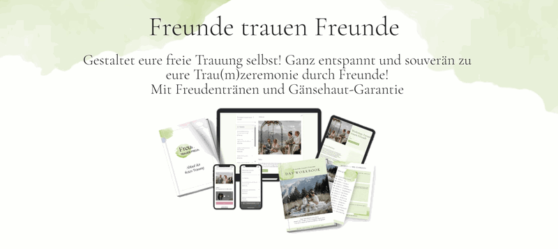Freunde trauen Freunde