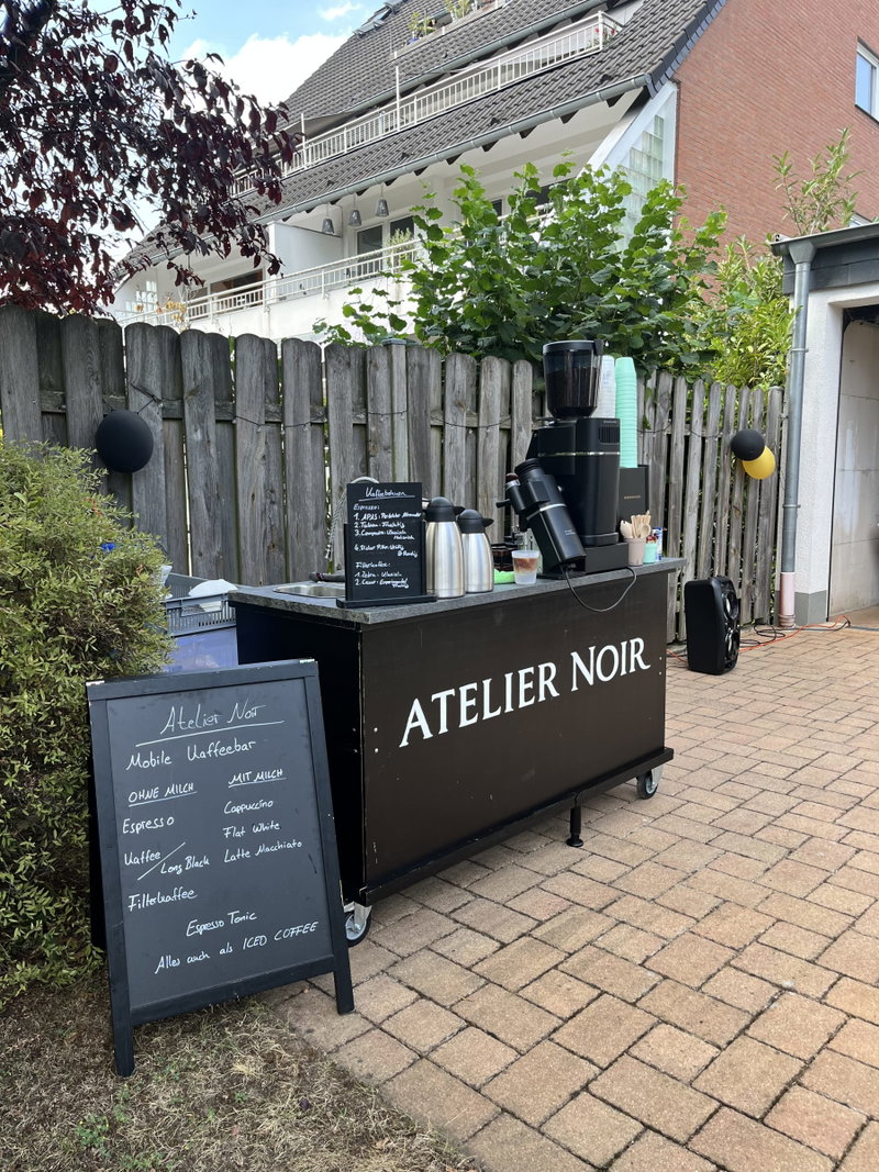 Atelier Noir Mobiles Kaffee Catering