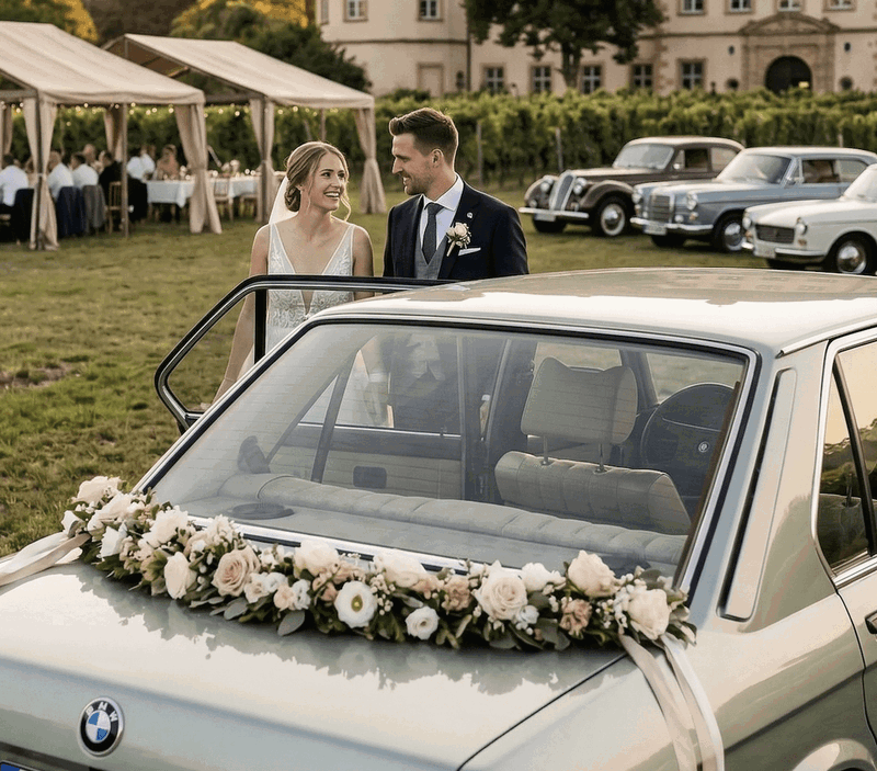 Oldtimer Hochzeit Karlsruhe