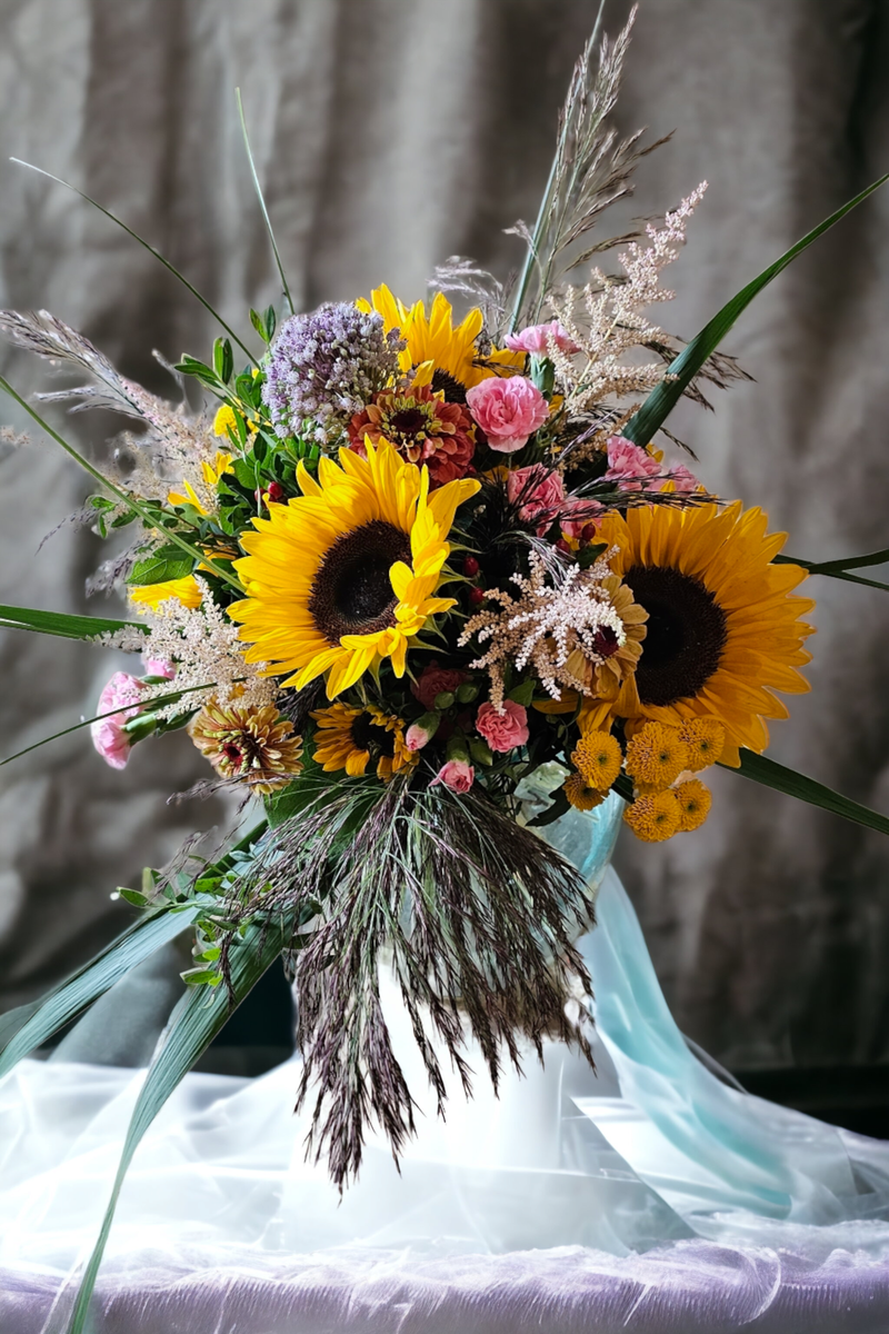 Blumenveranda Florale Formgebung der Floristik