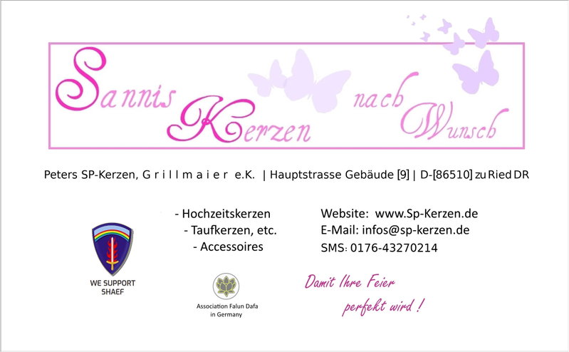 Peters SP-Kerzen,Grillmaier e.K.